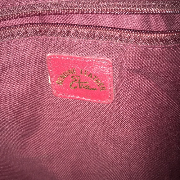 Vintage Leather Fan Bag - Picture 6 of 11